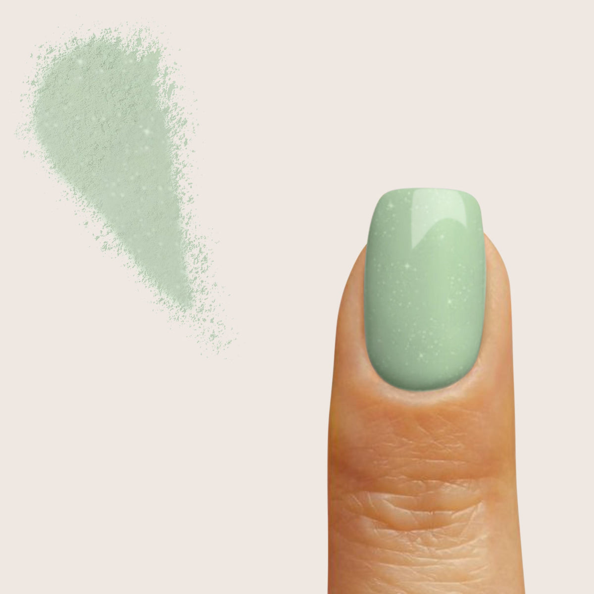 Olive Sparkle Puder do Zanurzania