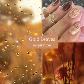 Gold Leaves Puder do Zanurzania