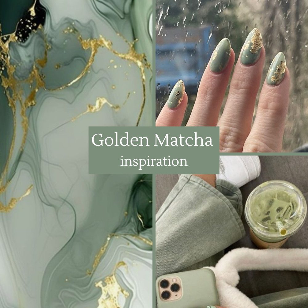 Golden Matcha Puder do Zanurzania